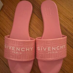 Givenchy 4G Sandals/ Flats in bright pink